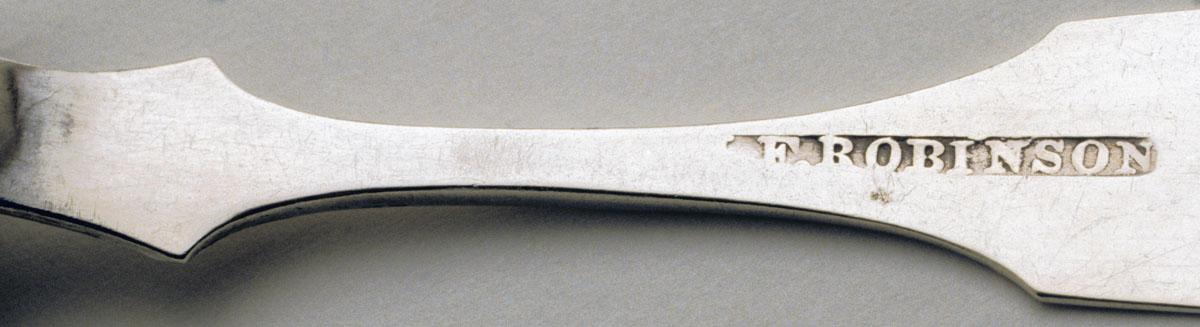 2004.0007 Spoon, Salt Spoon, detail 1
