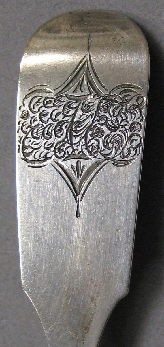 2004.0007 Silver Spoon engraving