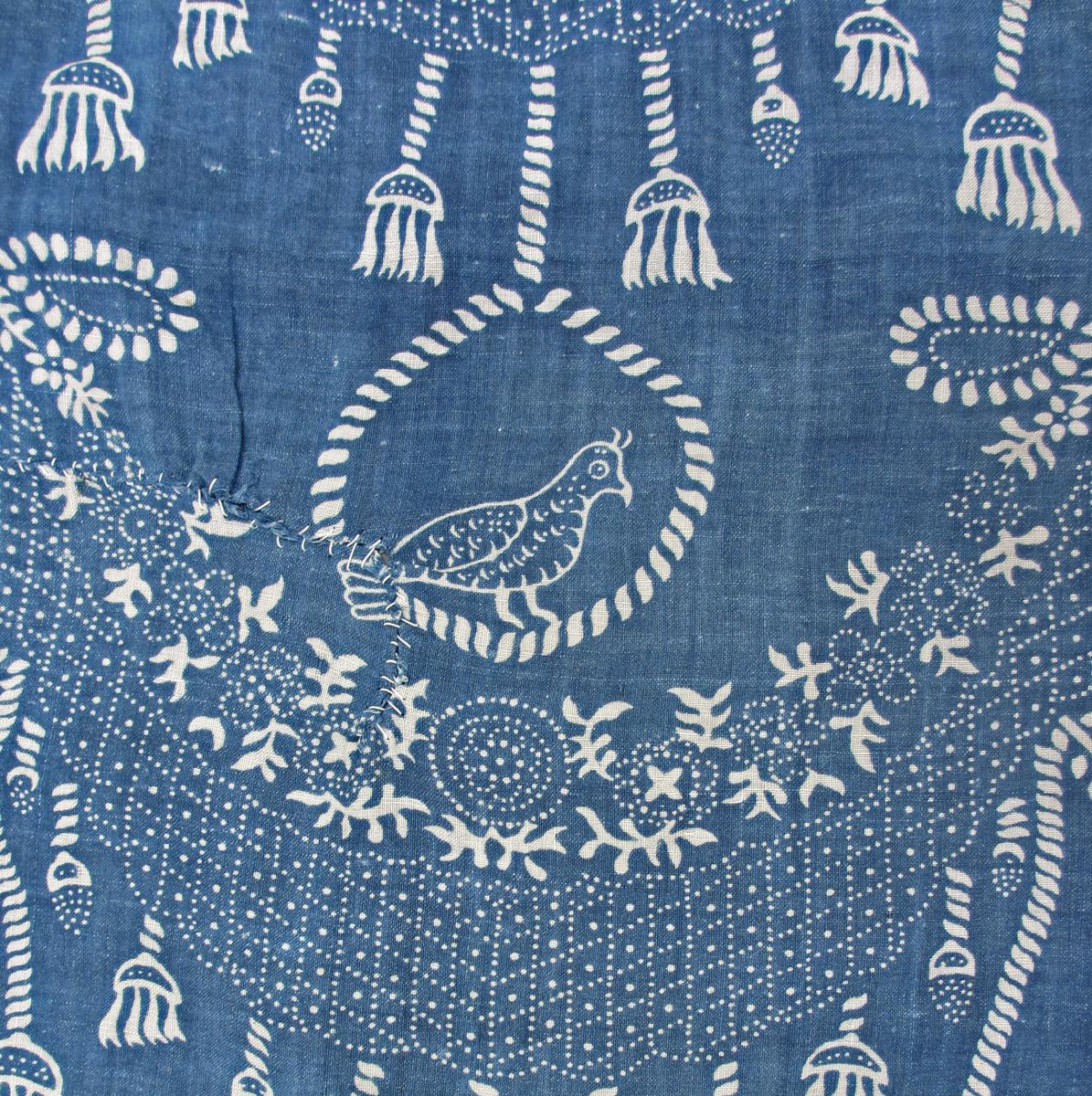 2004.0040.001 textile, printed detail 2