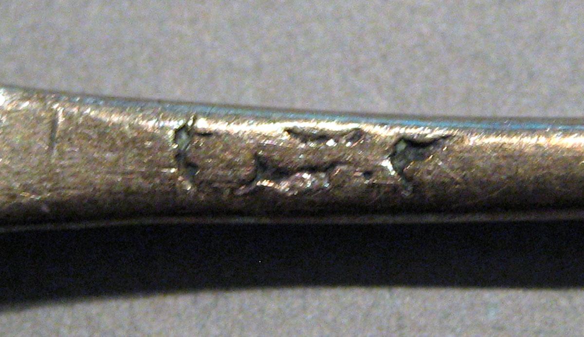 2004.0045.004 Silver Spoon mark