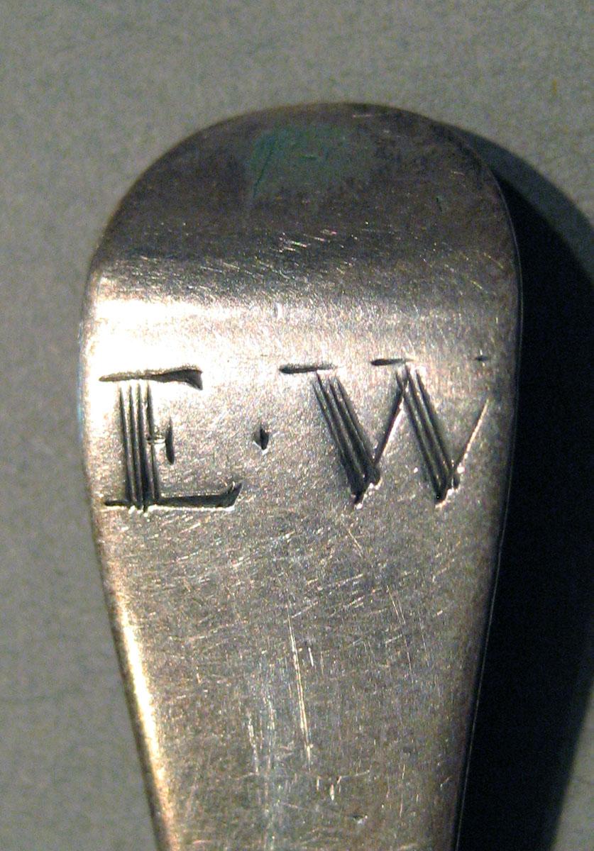 2004.0045.005 Silver Spoon engraving