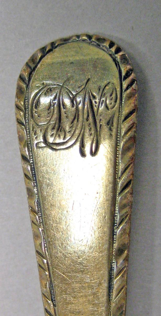 2004.0045.006.001 Silver Spoon engraving