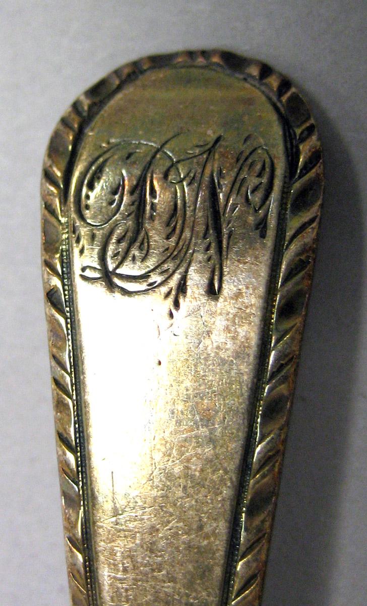 2004.0045.006.002 Silver Spoon engraving