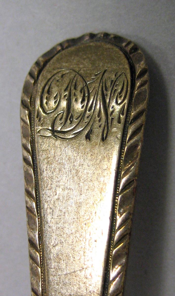 2004.0045.006.003 Silver Spoon engraving