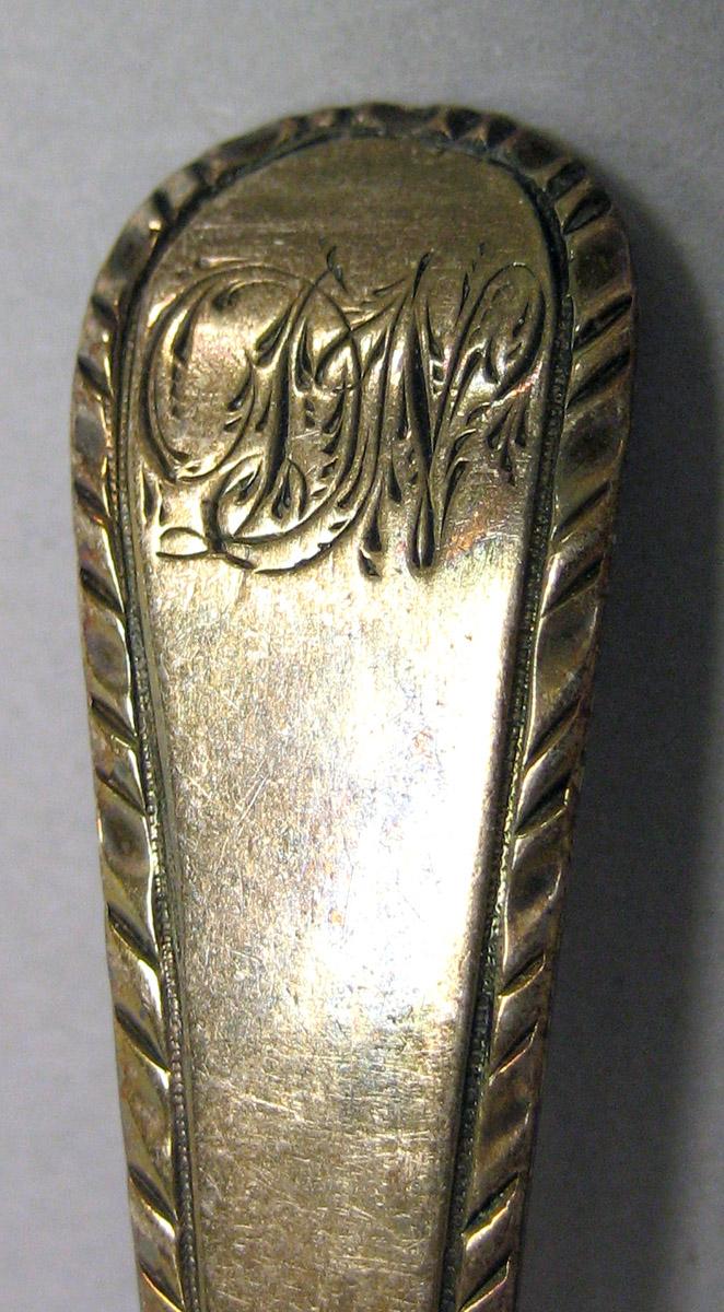 2004.0045.006.004 Silver Spoon engraving
