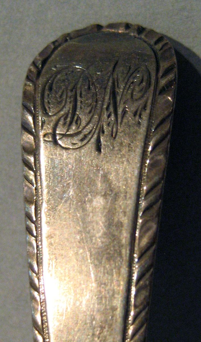 2004.0045.006.006 Silver Spoon engraving
