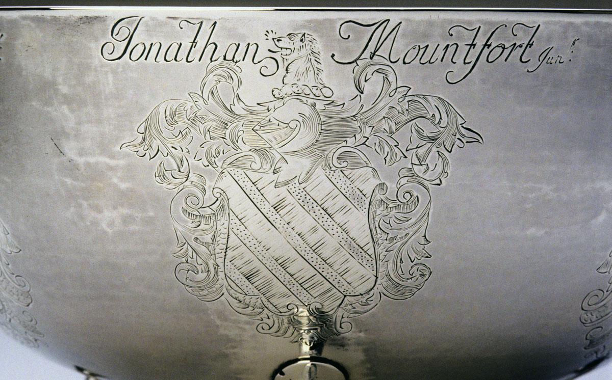 2004.0052 Bowl, Punch Bowl, detail 8