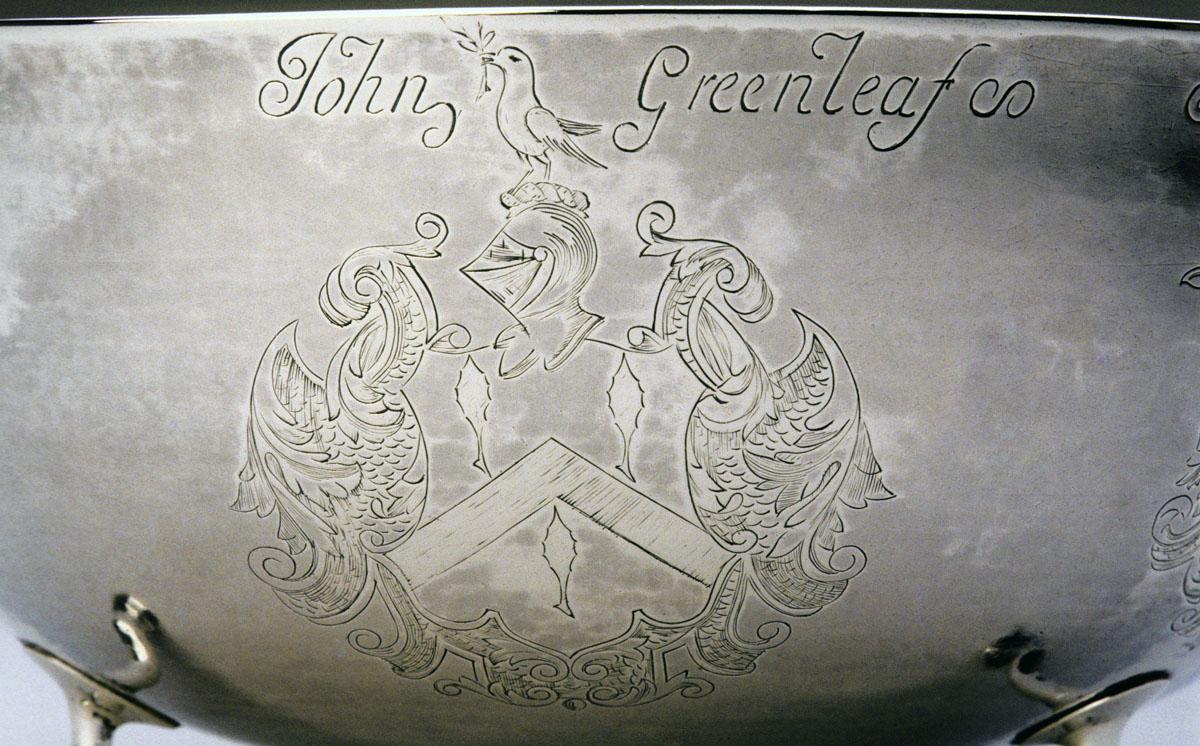 2004.0052 Bowl, Punch Bowl, detail 5