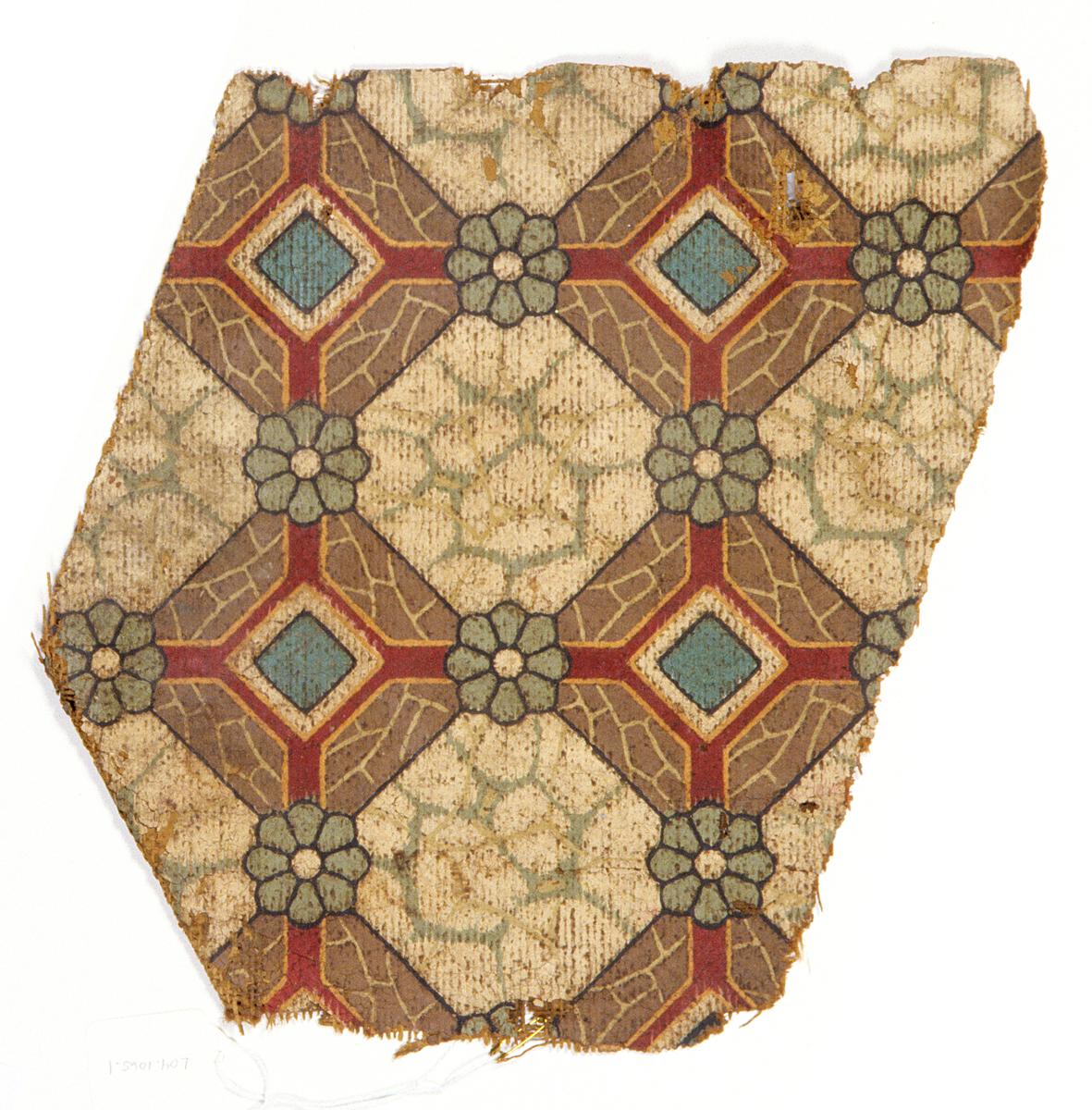 2004.0055.001 Linoleum Fragment