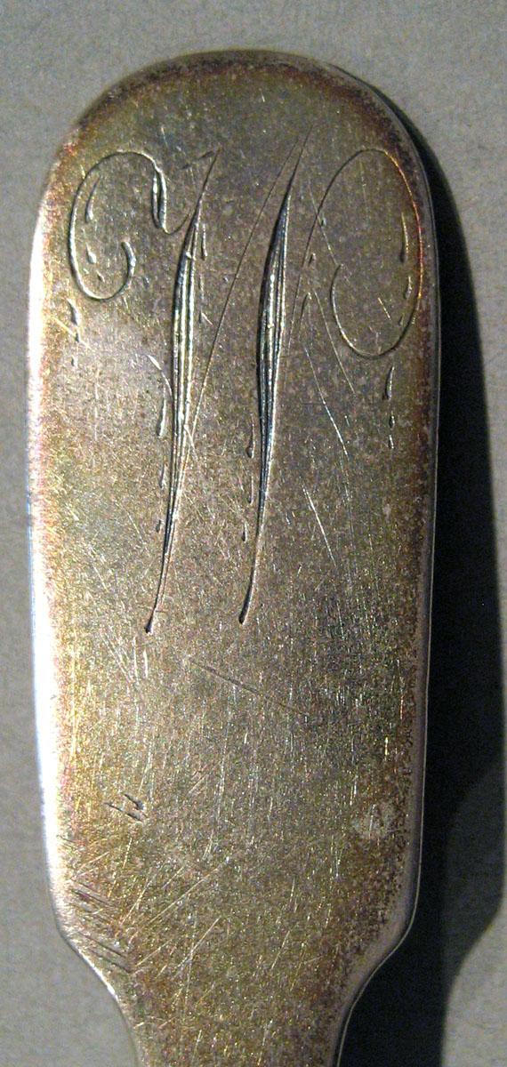 2004.0060 Silver Spoon engraving