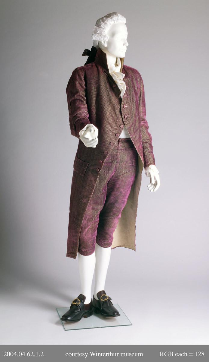 2004.0062.001, .002 Coat and breeches