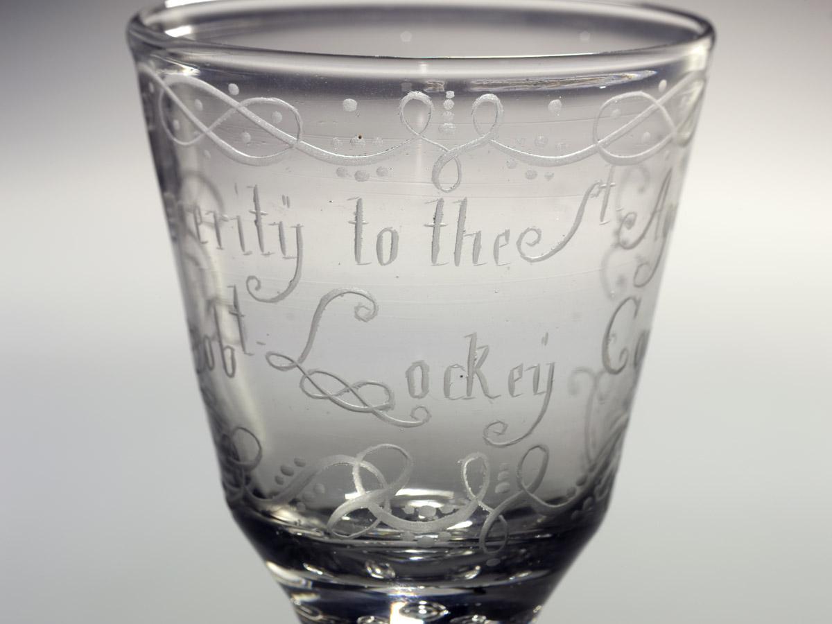 2004.0063.001 Wine glass (detail 2)