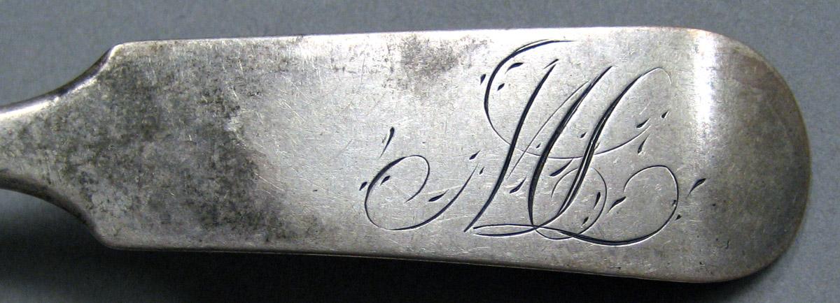 2004.0066.019 Silver Spoon engraving