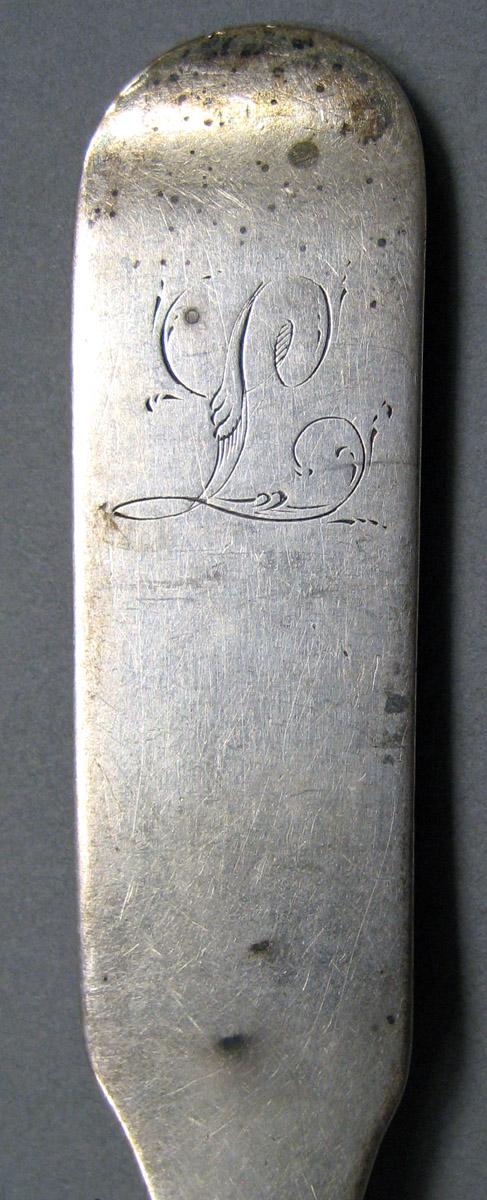 2004.0066.020 Silver Spoon engraving