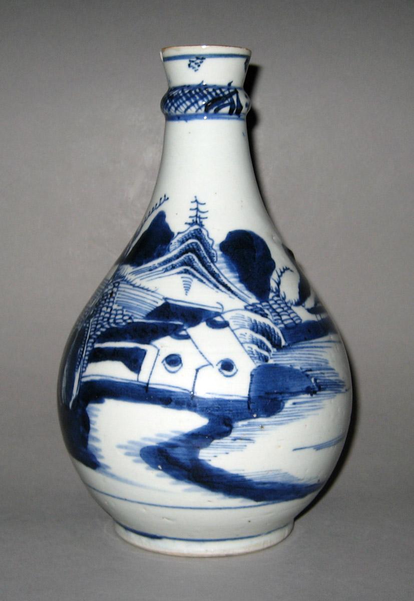 1958.1057 Porcelian Bottle view 1