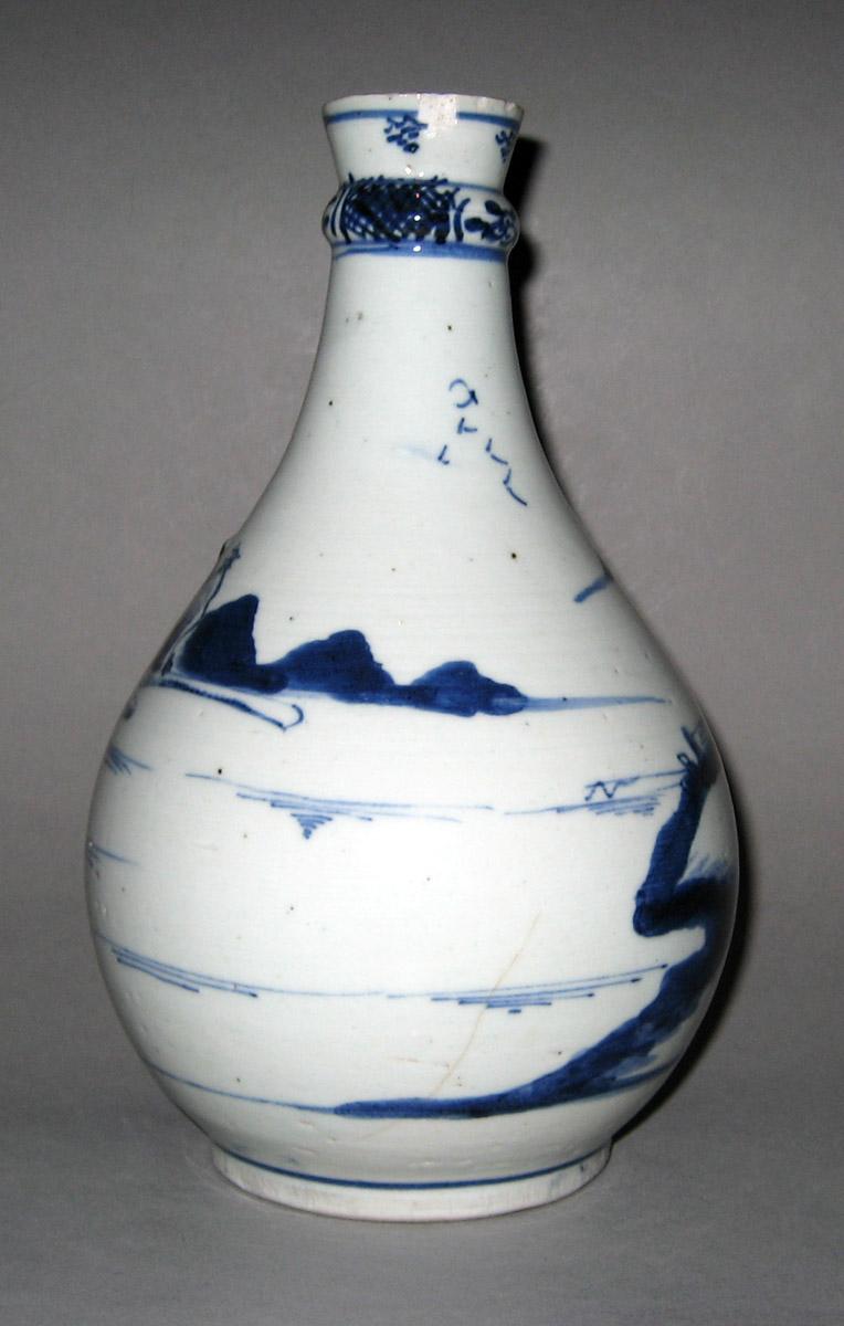 1958.1057 Porcelian Bottle view 3