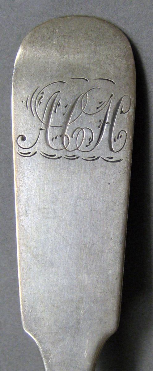 2004.0066.026 Silver Spoon engraving
