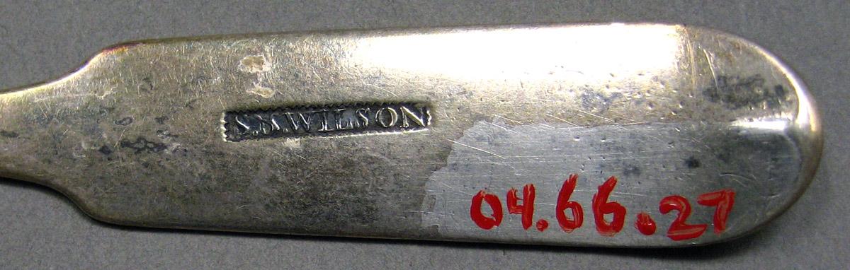 2004.0066.027 Silver Spoon mark