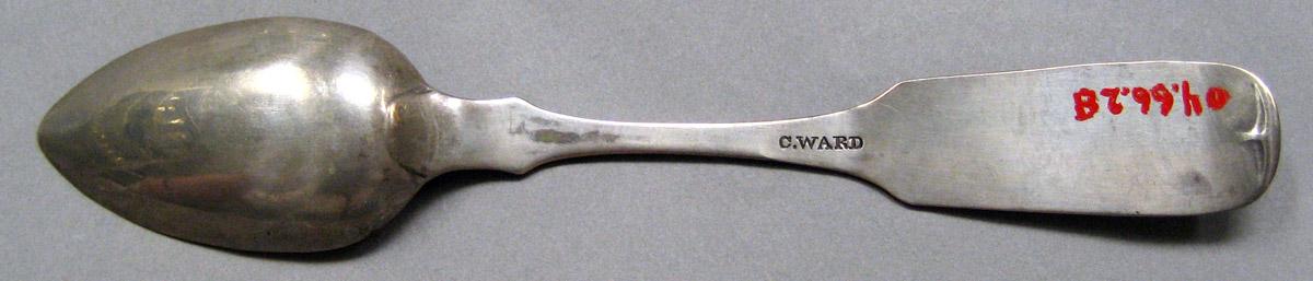 2004.0066.028 Silver Spoon underside