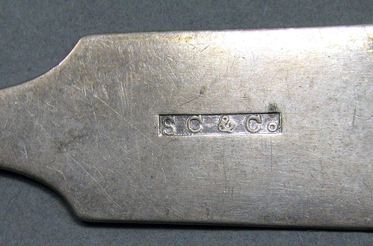 2004.0066.029 Silver Spoon mark