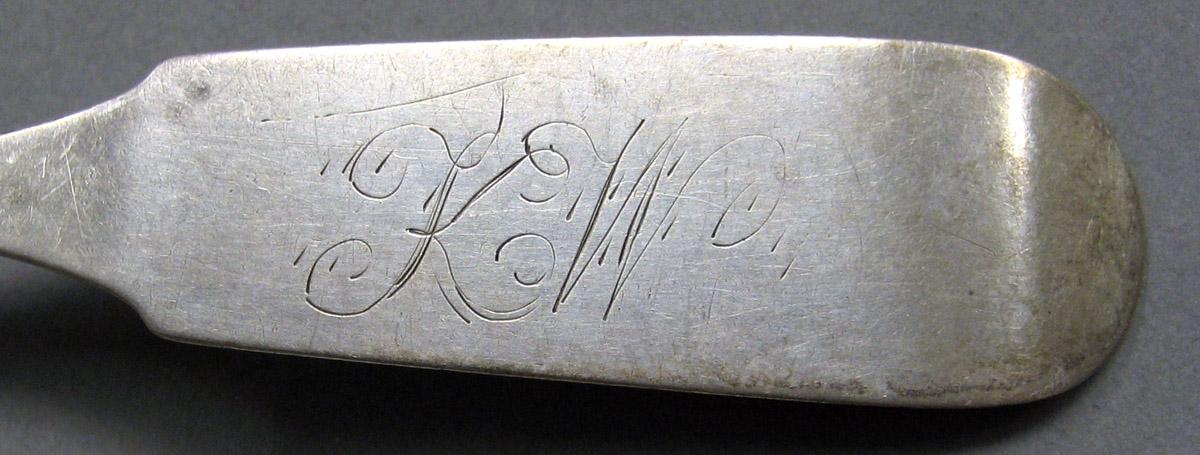 2004.0066.032 Silver Spoon engraving