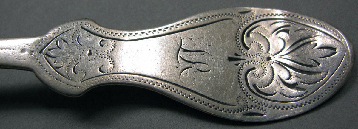 2004.0066.040 teaspoon handle w engraving