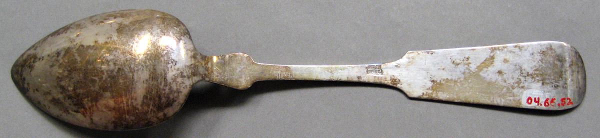 2004.0066.052 Silver Spoon underside