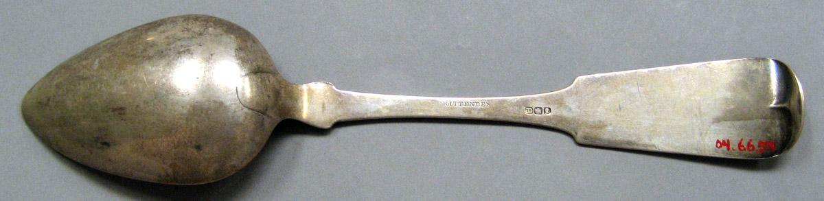 2004.0066.054 Silver Spoon underside
