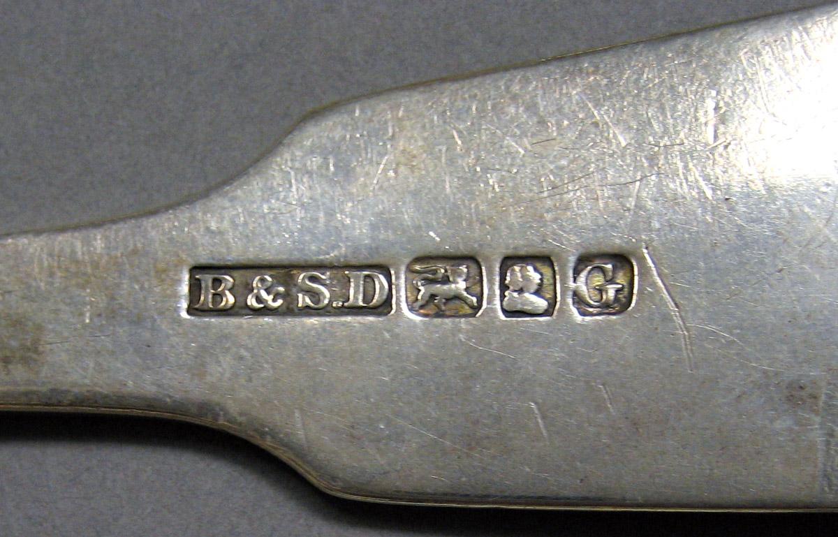 2004.0066.055 Silver Spoon mark