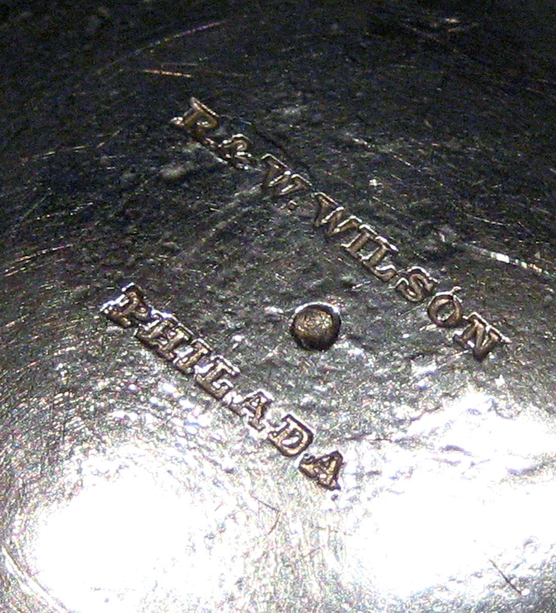 2004.0066.068 A, B Silver Saucepan marks