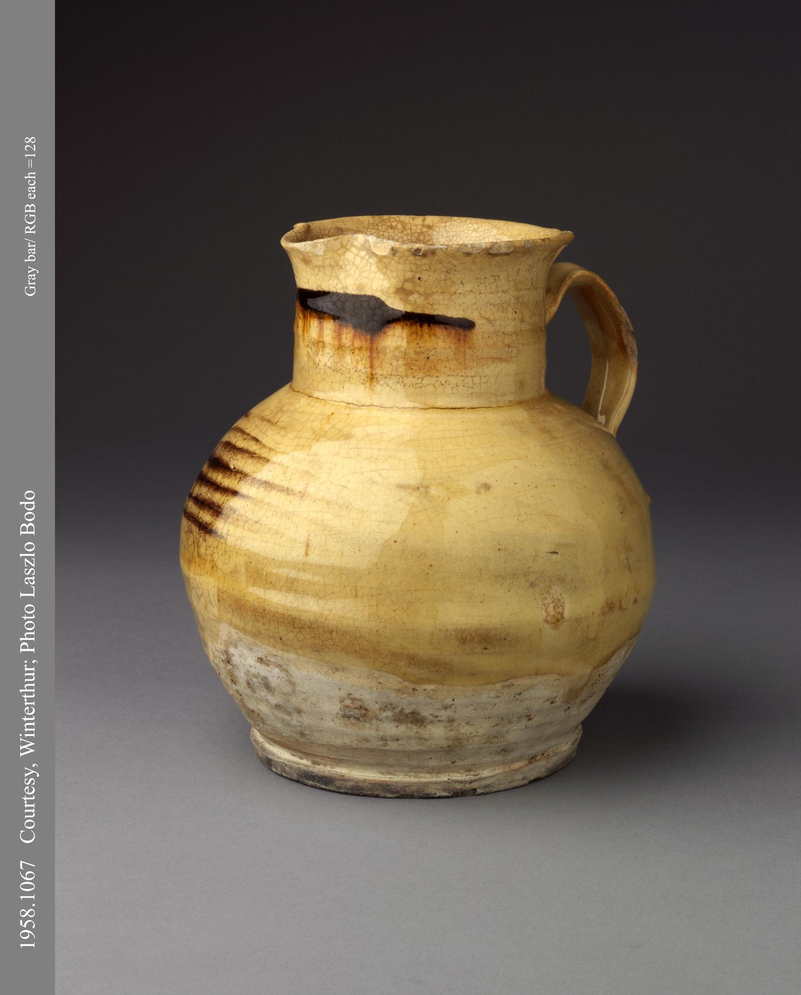 1958.1067 Slipware jug
