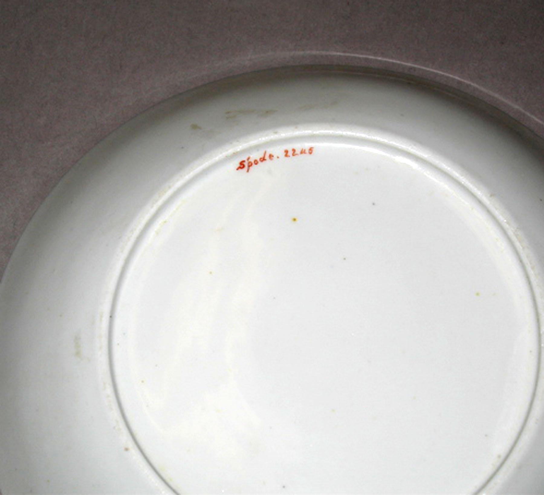 2004.0073.002.011 B Spode bone-china saucer (mark)