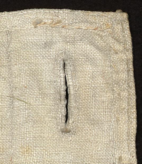 2005.0013.003 Sampler, Verso Detail 2