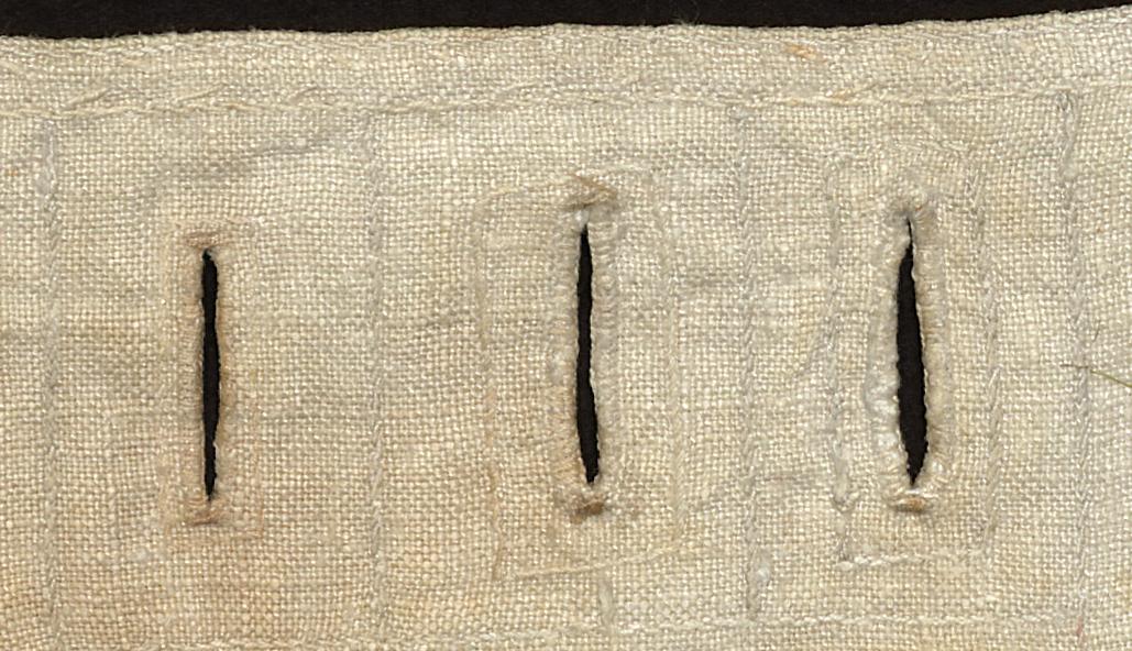 2005.0013.003 Sampler, Verso Detail 3