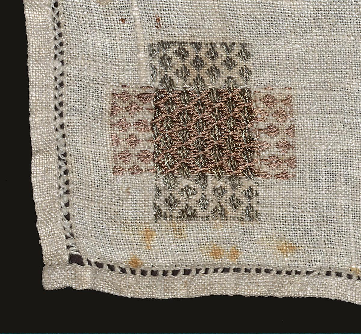 2005.0013.004 Sampler, Verso Detail 6