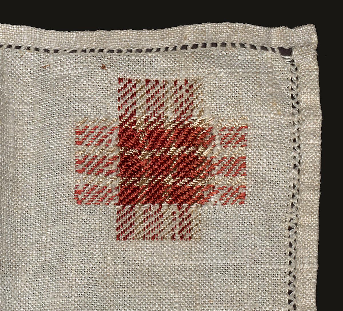 2005.0013.004 Sampler, Verso Detail