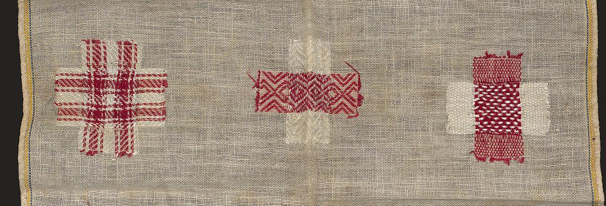 2005.0013.005 Sampler, Verso Detail 2