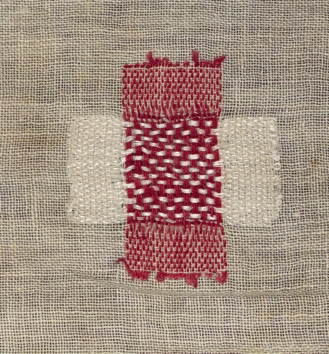 2005.0013.005 Sampler, Verso Detail 9