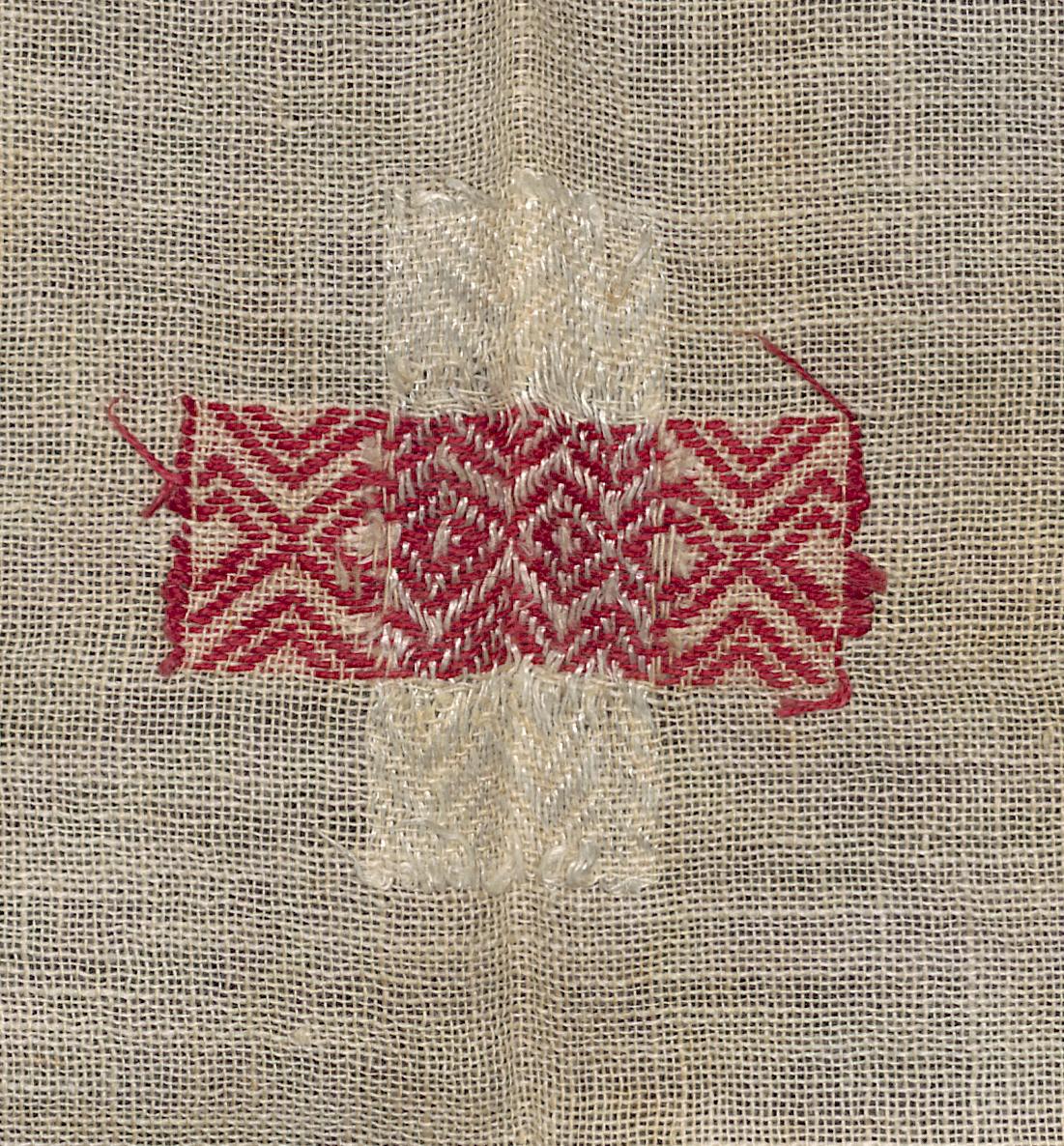2005.0013.005 Sampler, Verso Detail 10