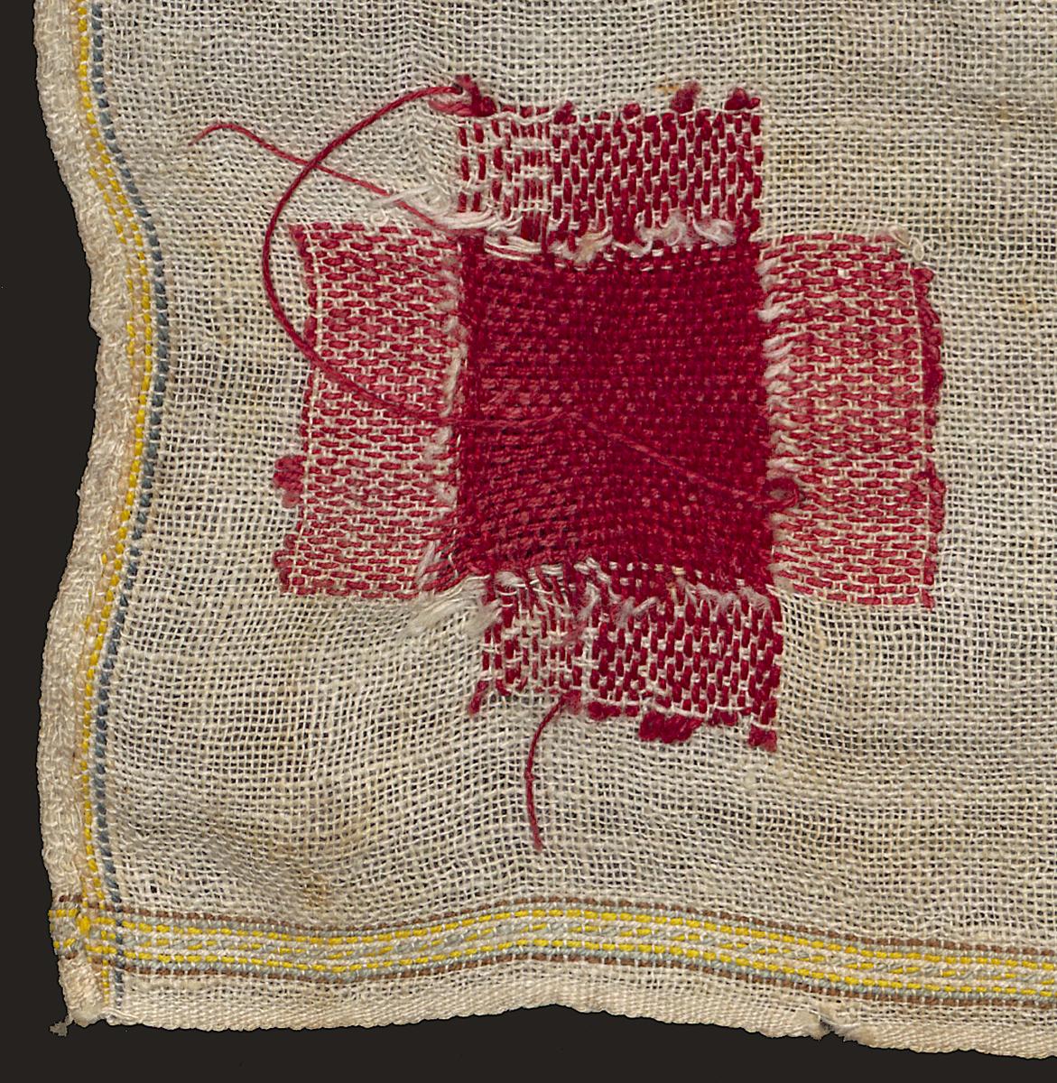 2005.0013.005 Sampler, Verso Detail 12