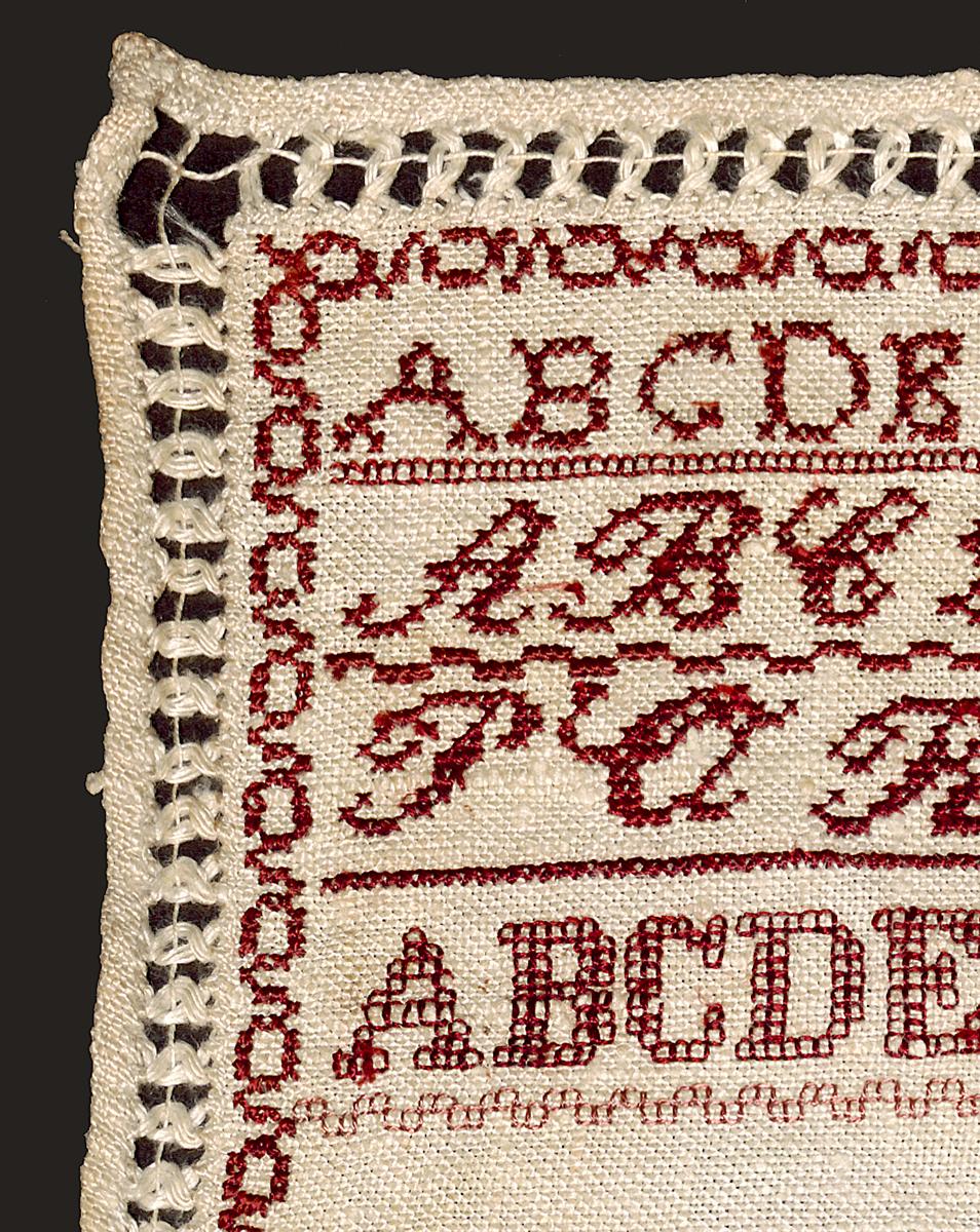 2005.0013.006 Sampler, Detail 2