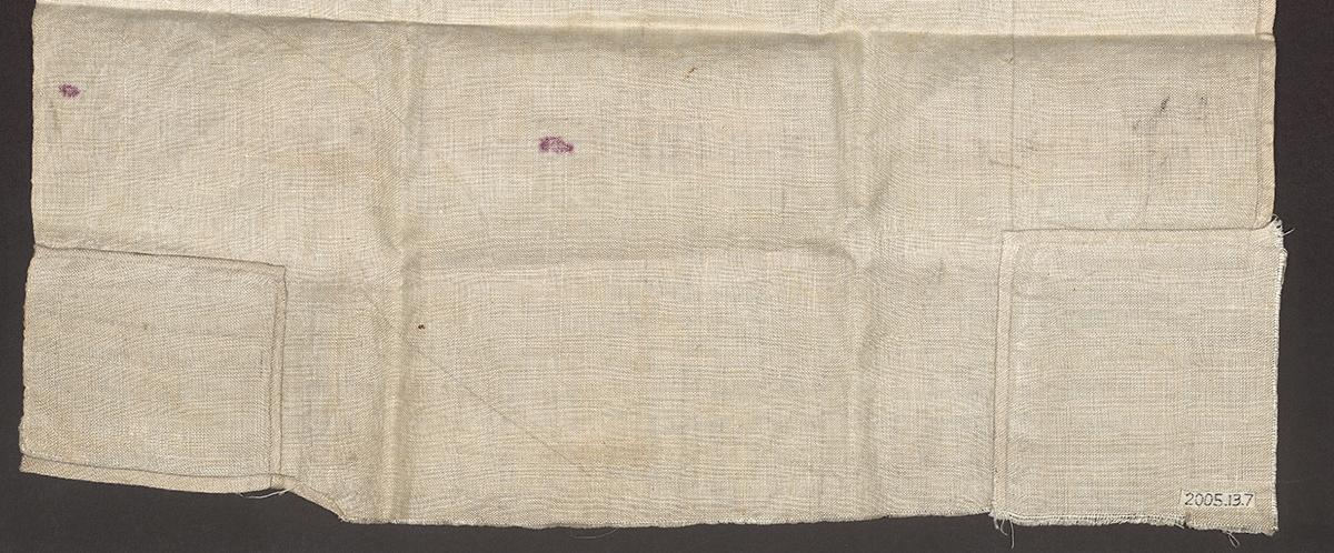 2005.0013.007 Sampler, Verso Detail 2