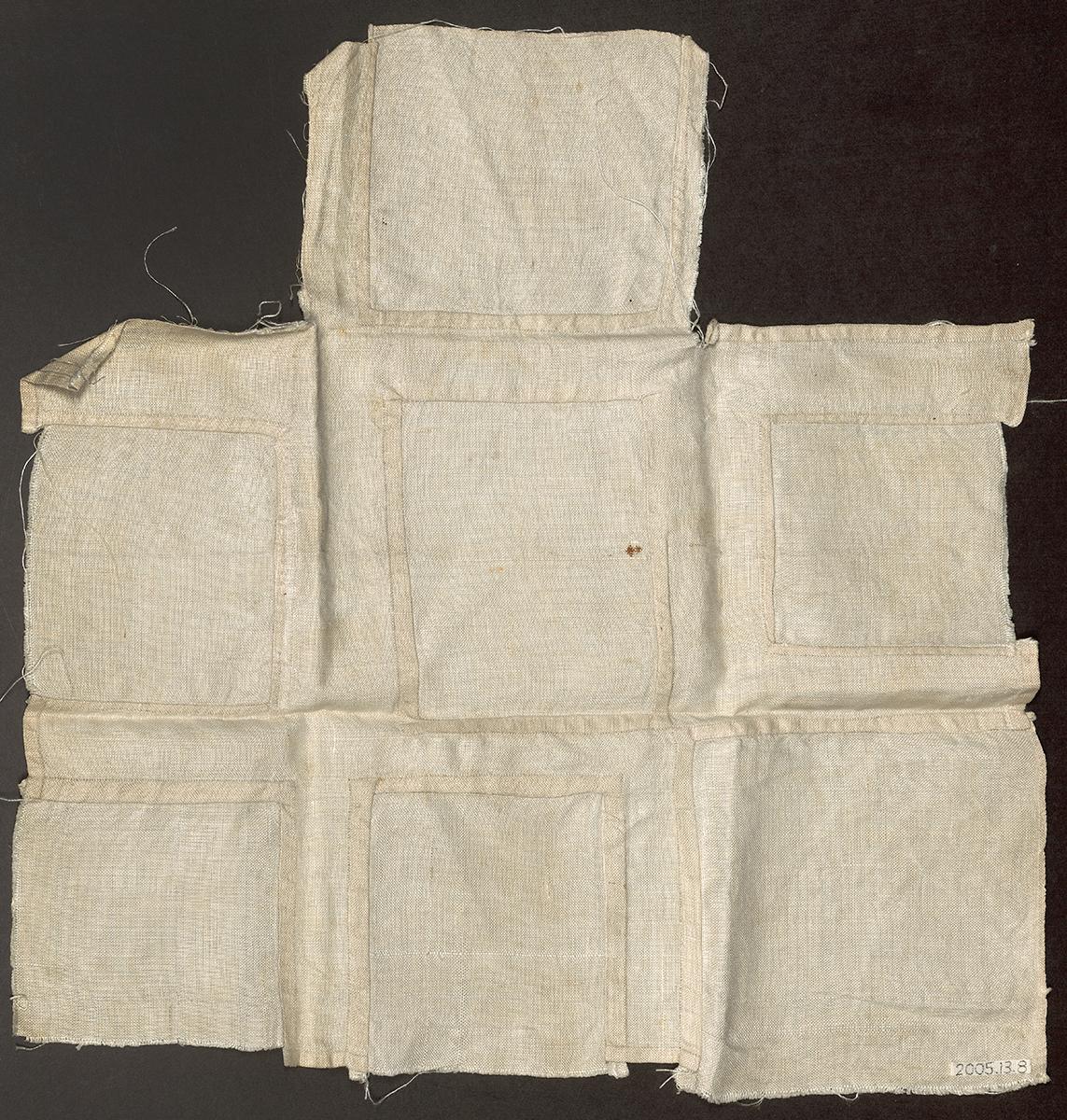 2005.0013.008 Sampler, Verso