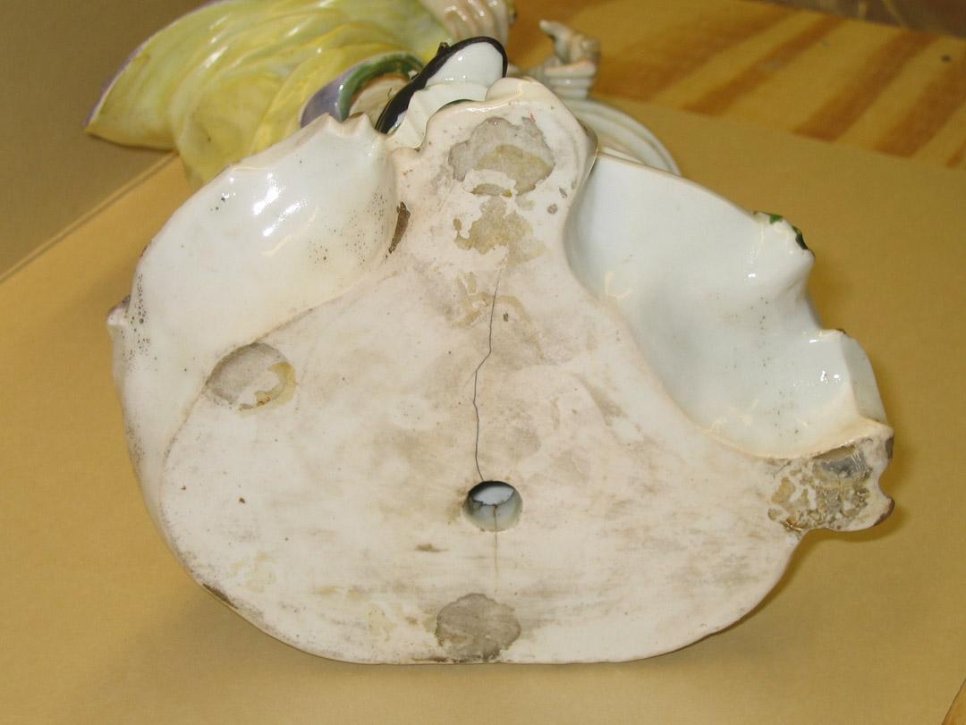 2005.0017 Derby porcelain Milton (underside)