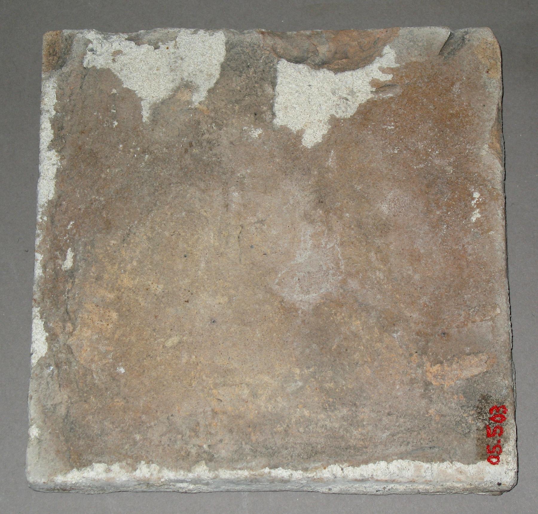2005.0503 Delft tile (back)