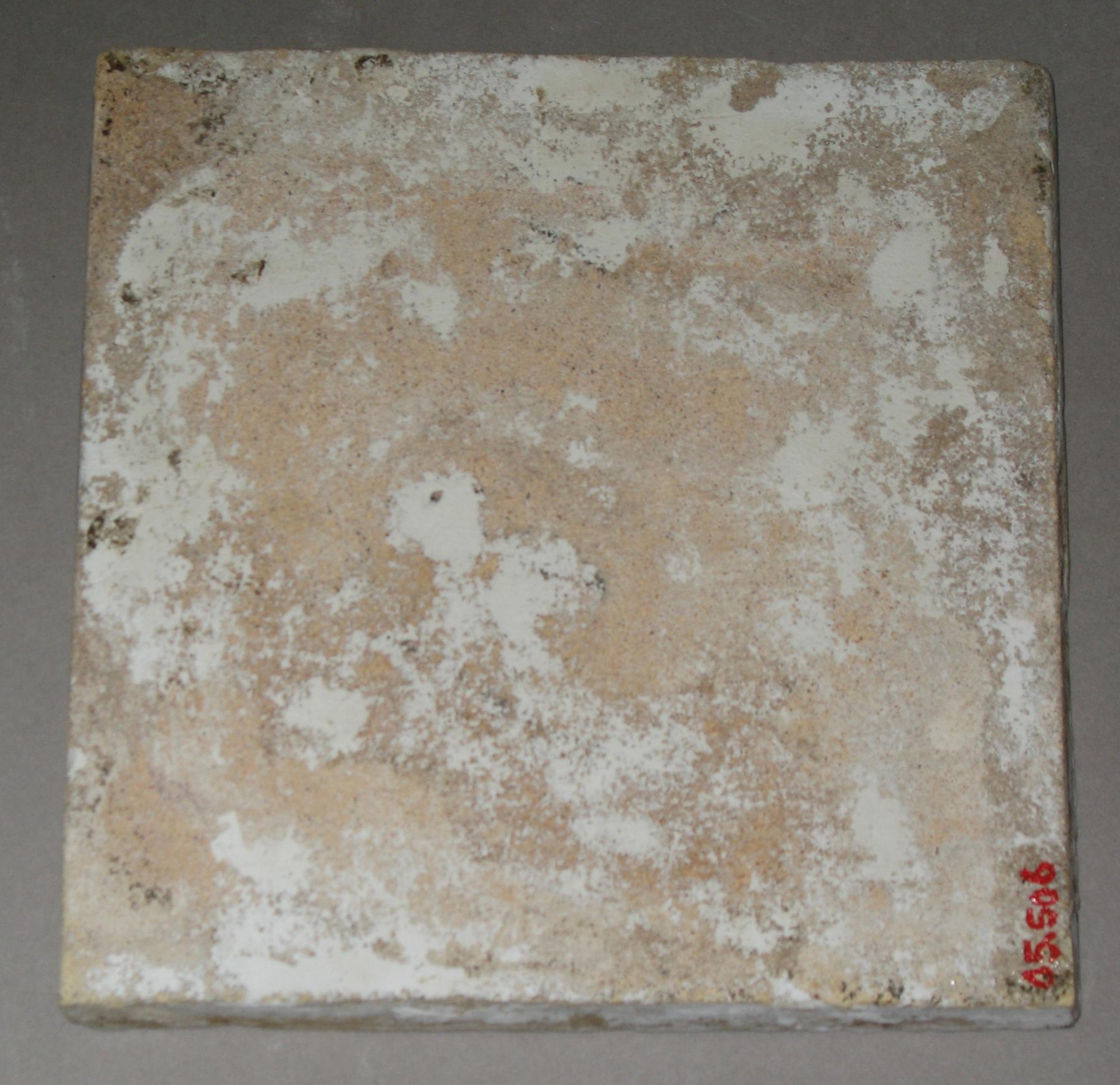 2005.0506 Delft tile (back)