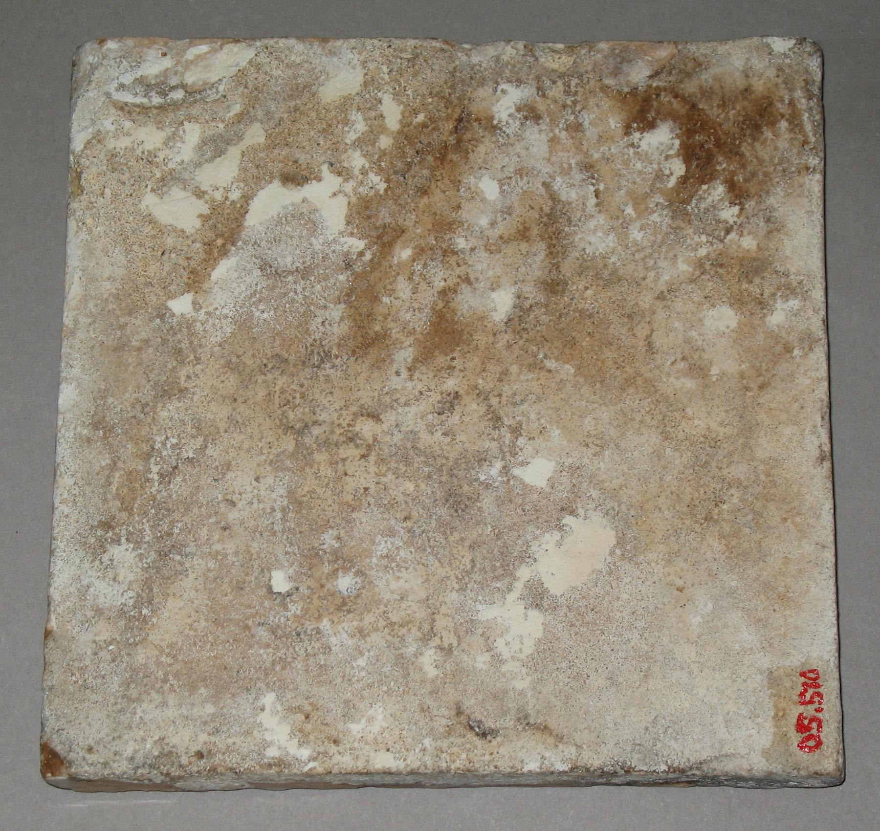 2005.0510 Delft tile (back)