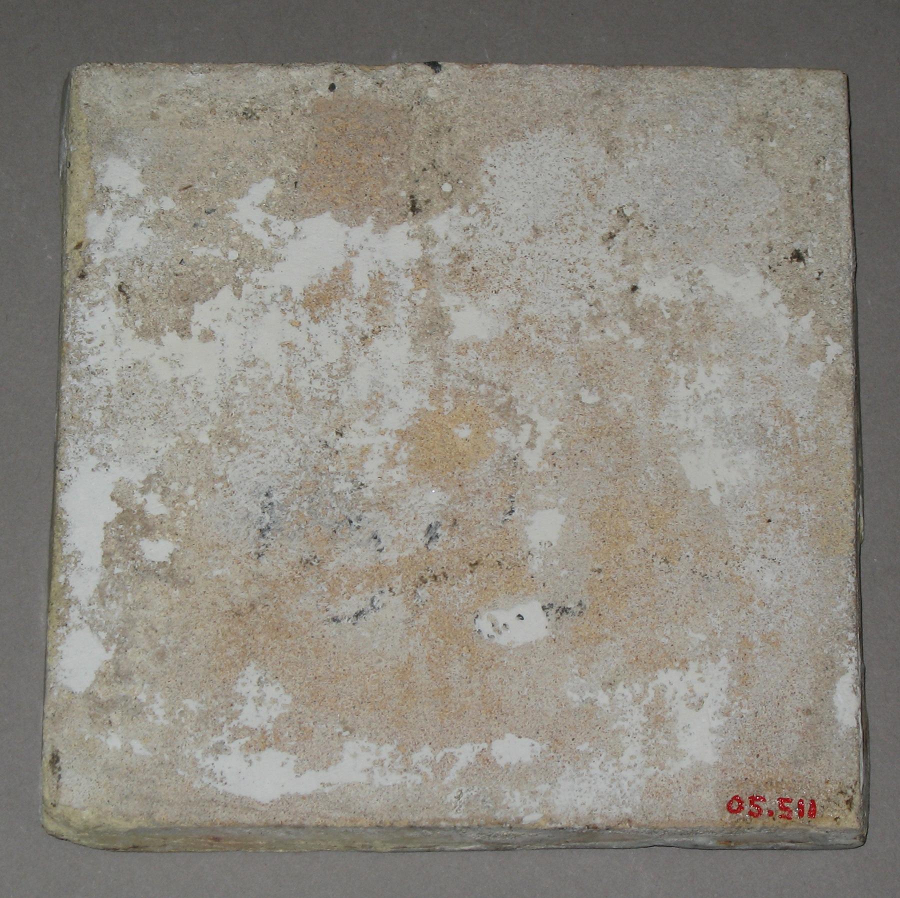 2005.0511 Delft tile (back)