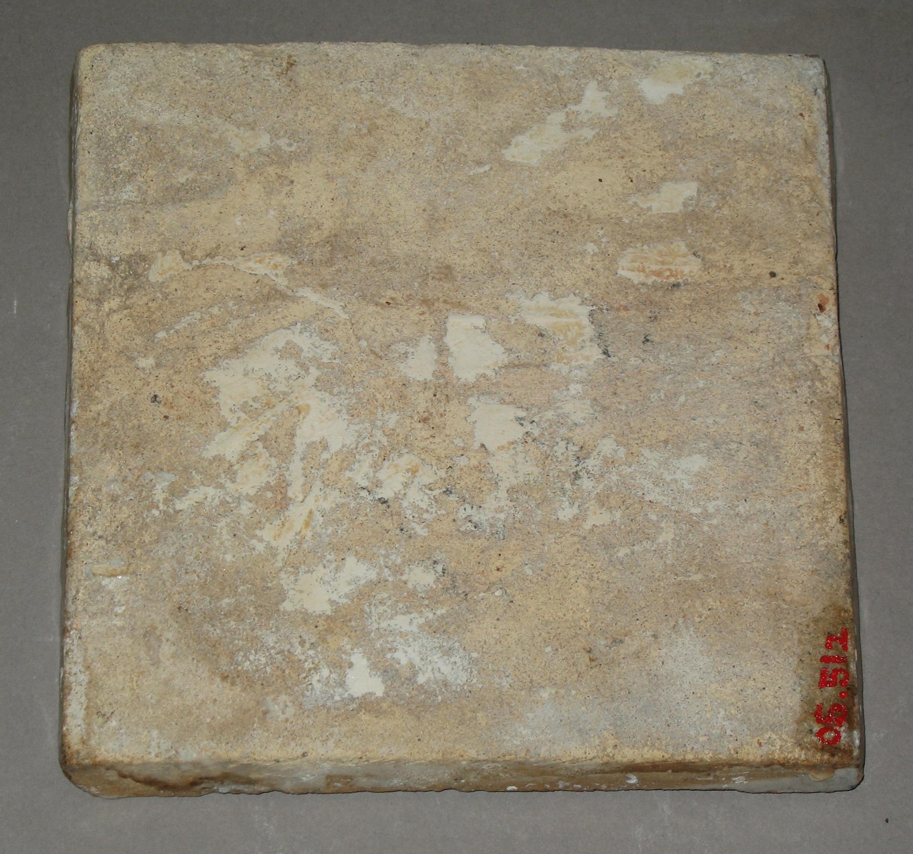 2005.0512 Delft tile (back)