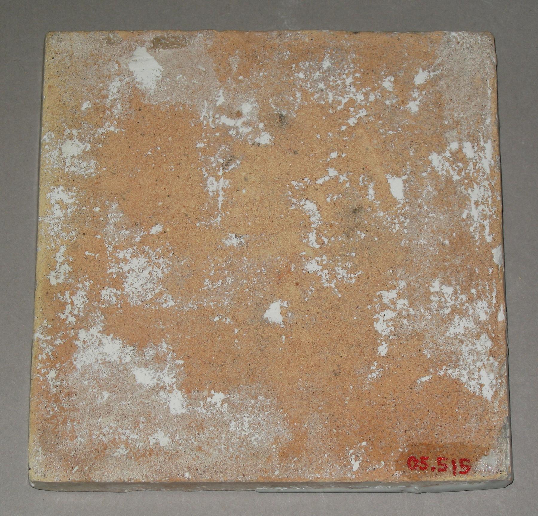 2005.0515 Delft tile (back)